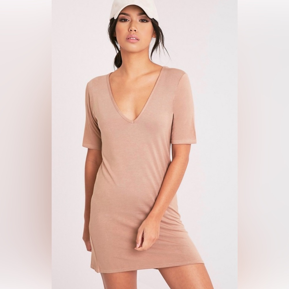PrettyLittleThing Dusty Pink Top